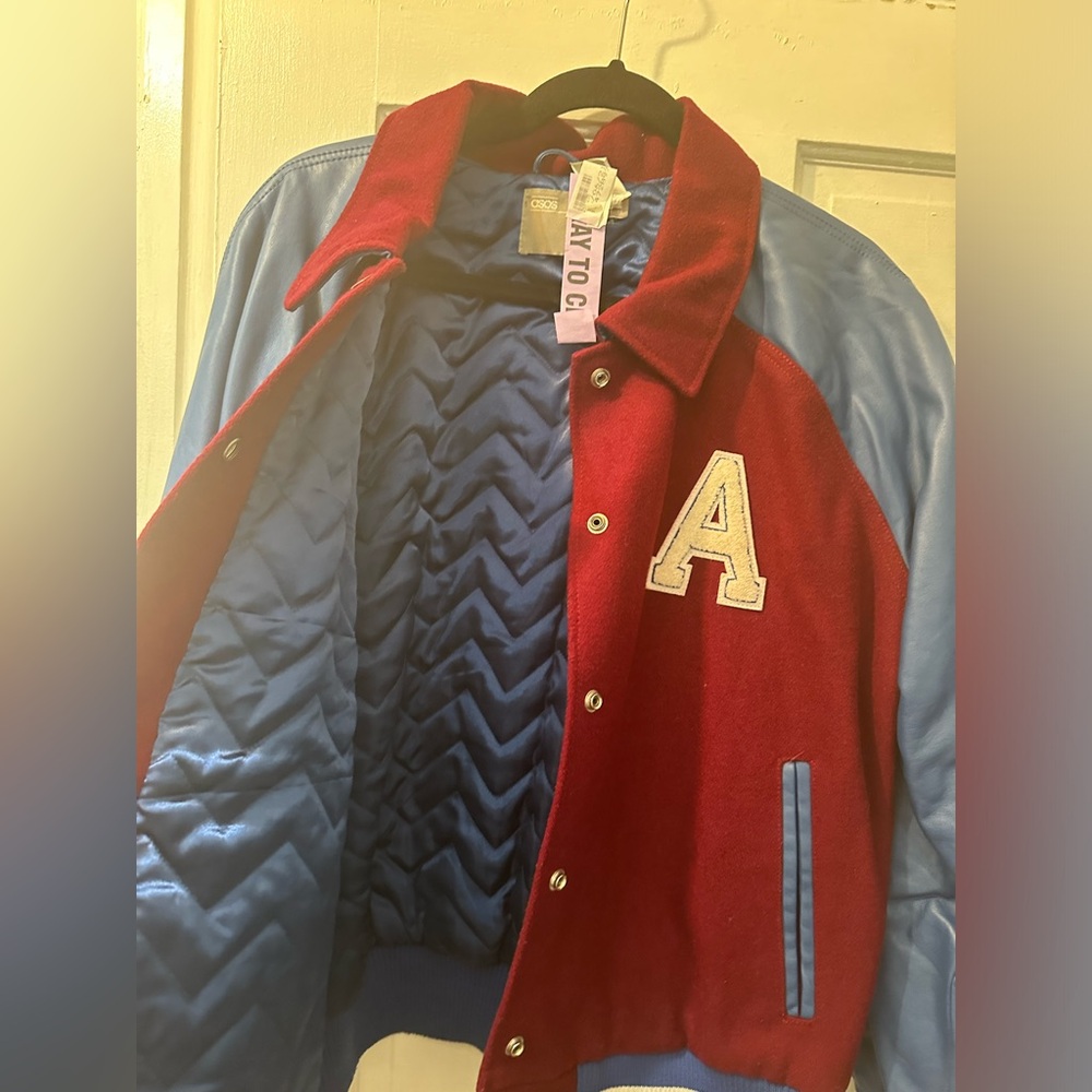 Asos Wool Blend Varsity Jacket - image 5